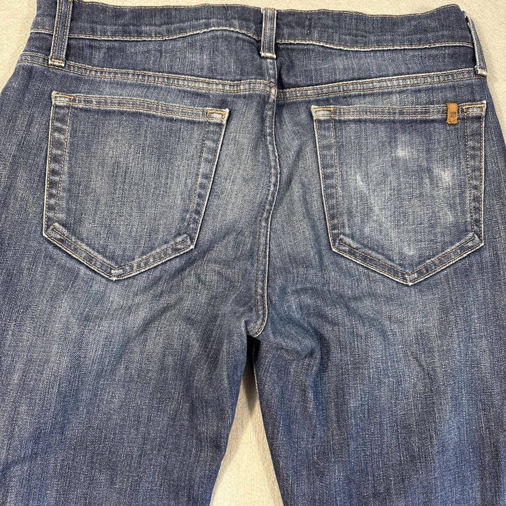 Joes Jeans Mens 32 The Classic Straight Leg Whiskered Stretch DARK WASH